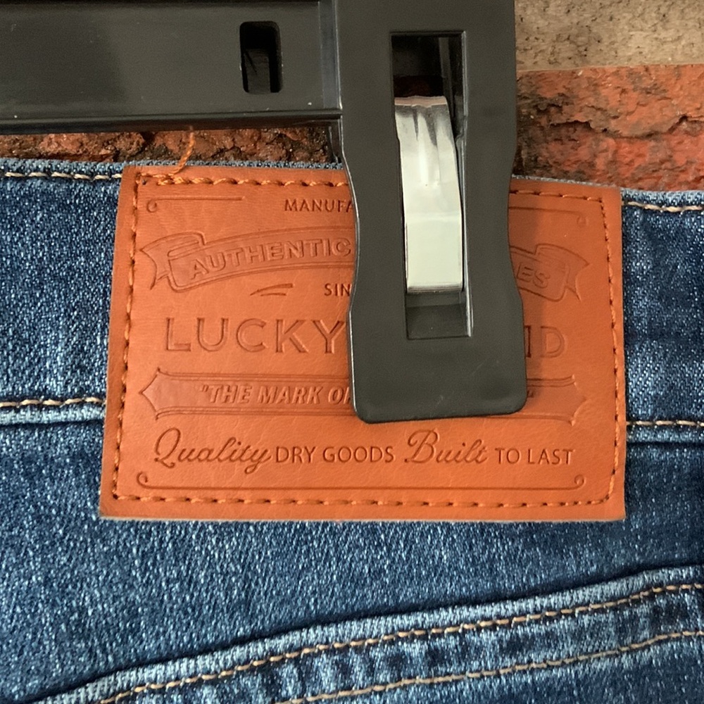 Lucky Brand Sweet Mid Rise Straight Blue Denim Jeans - Picture 6 of 8